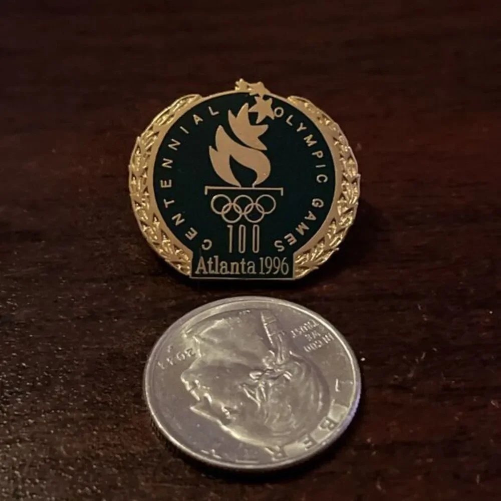 1996 Atlanta Olympics Centennial‎ Games Lapel Hat Pin